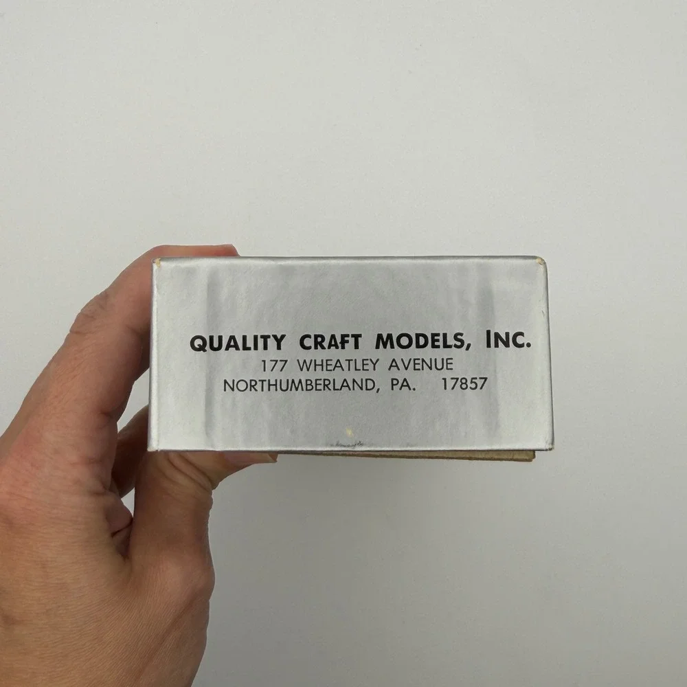 Quality Craft Models Nickel Plate Covered Hopper HO Scale 1978 Prestige Kit 340